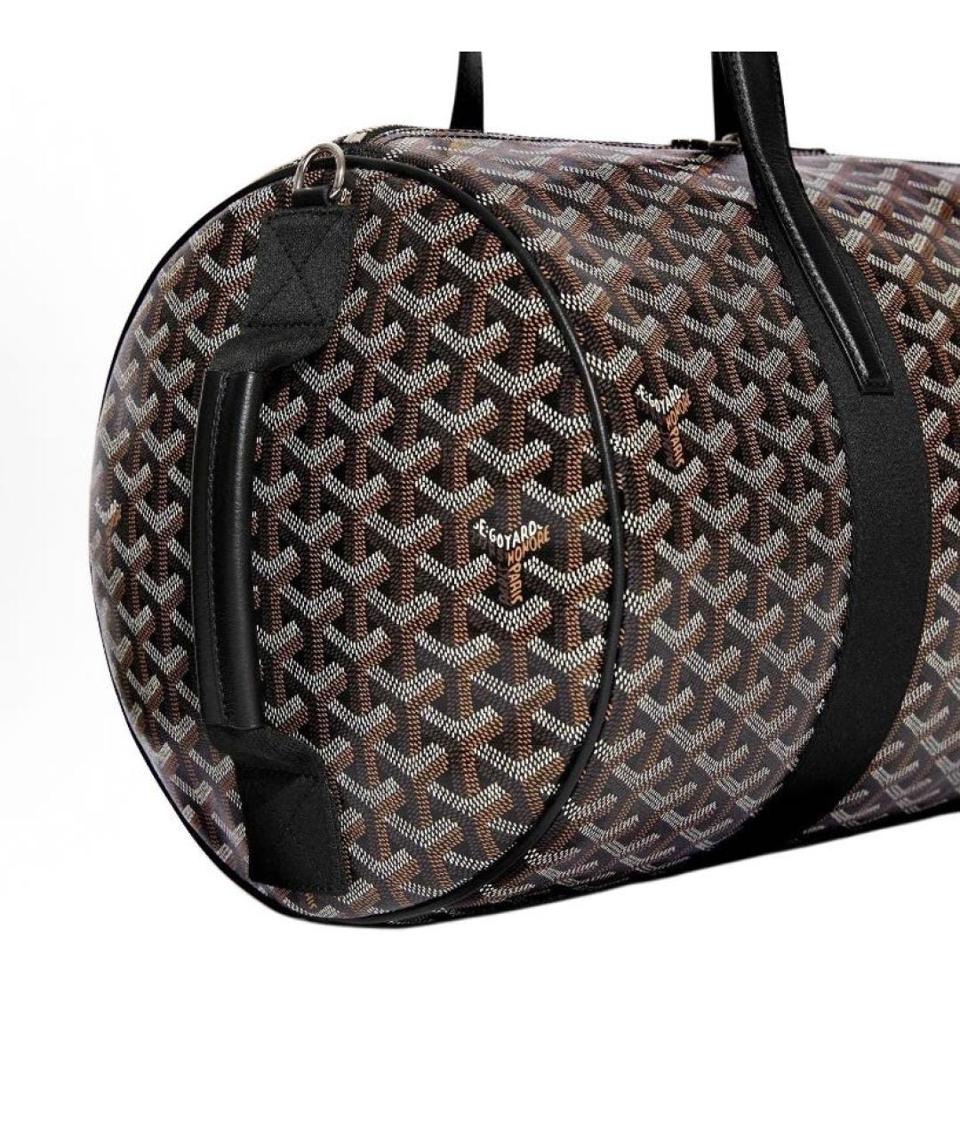 GOYARD Черная дорожная/спортивная сумка, фото 4