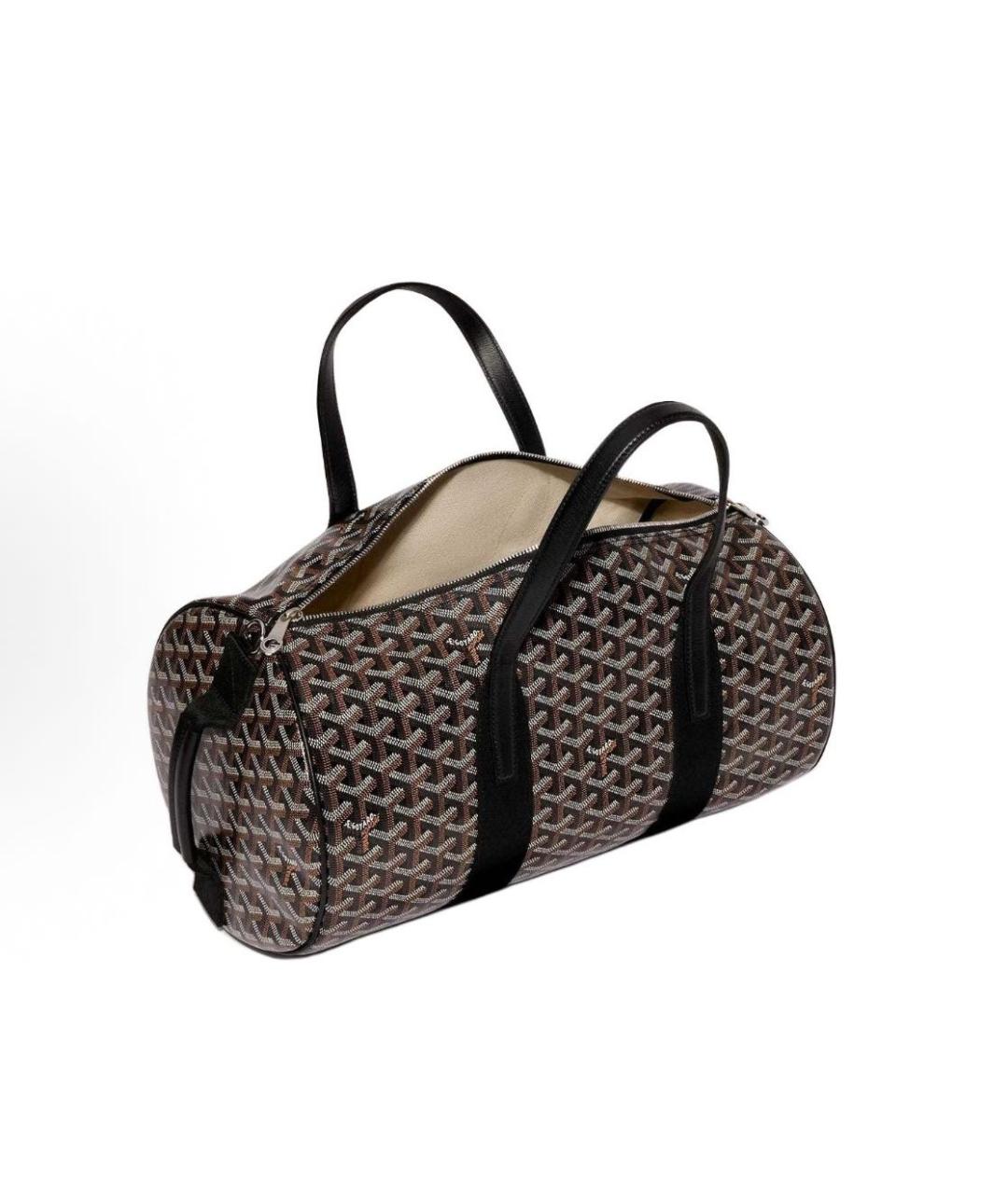 GOYARD Черная дорожная/спортивная сумка, фото 3