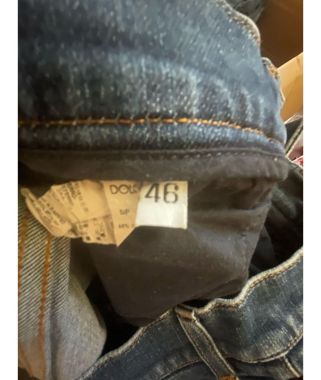 DOLCE&GABBANA Синие джинсы, фото 4