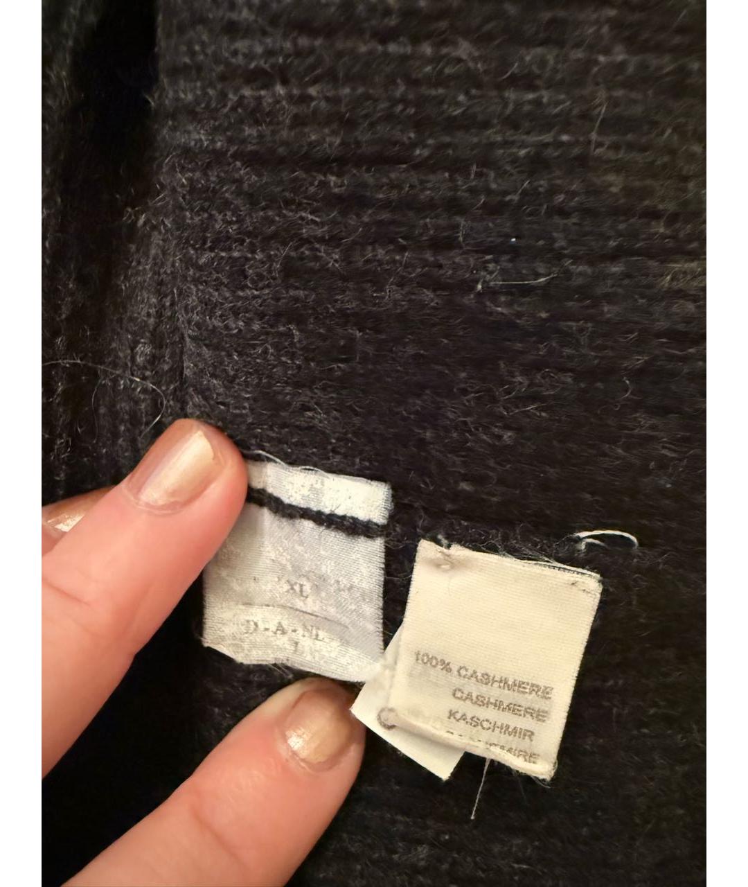 BRUNELLO CUCINELLI Серый кашемировый кардиган, фото 3