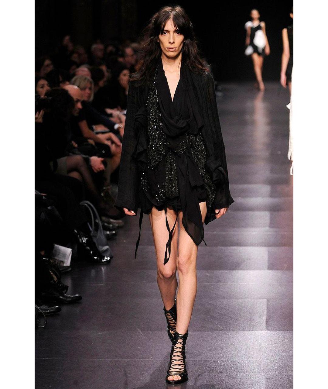 ANN DEMEULEMEESTER Фиолетовые замшевые туфли, фото 3