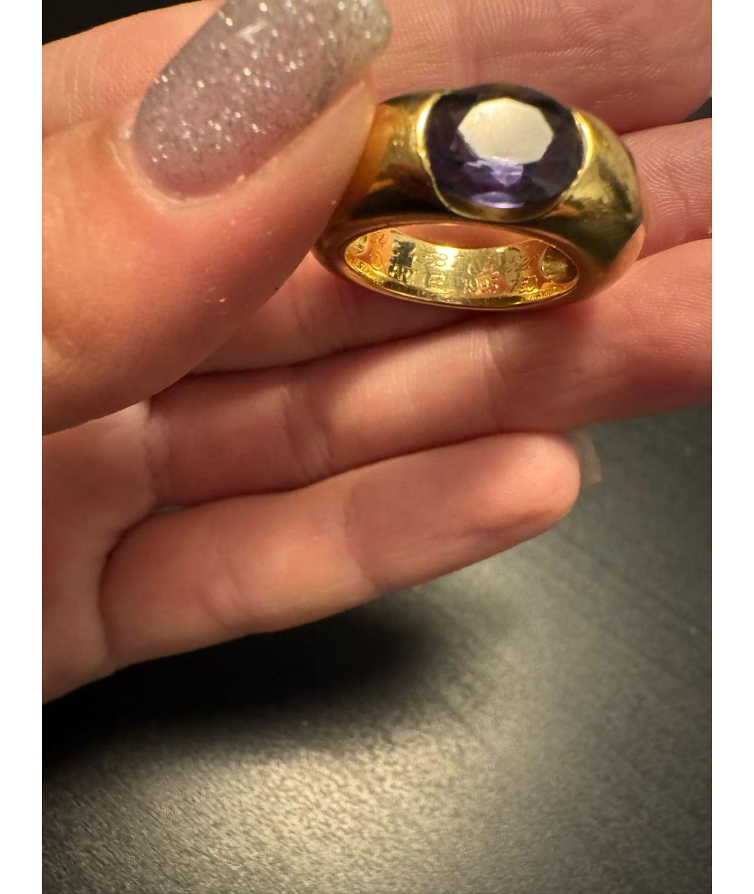 CARTIER Желтое кольцо из желтого золота, фото 2