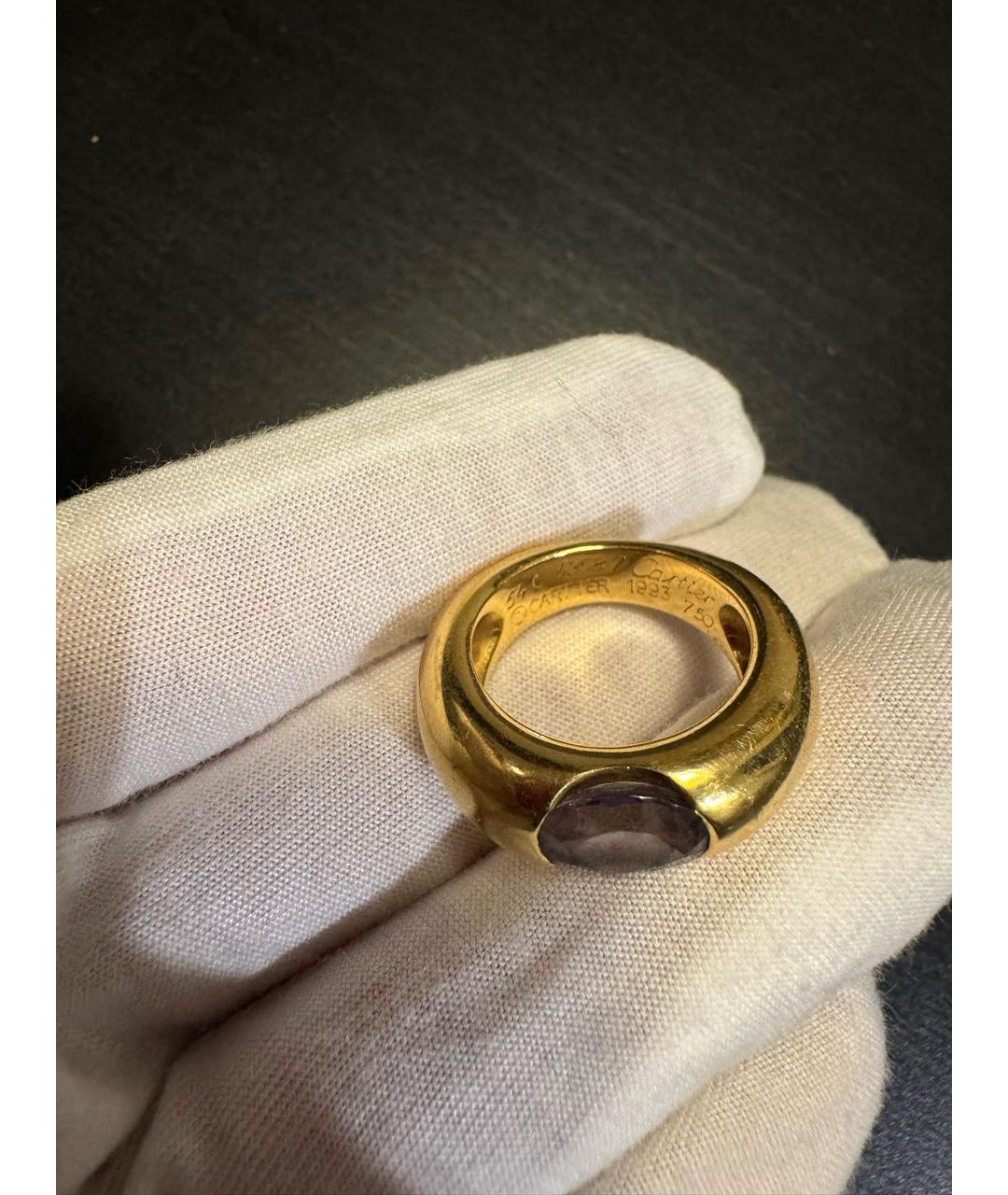 CARTIER Желтое кольцо из желтого золота, фото 4