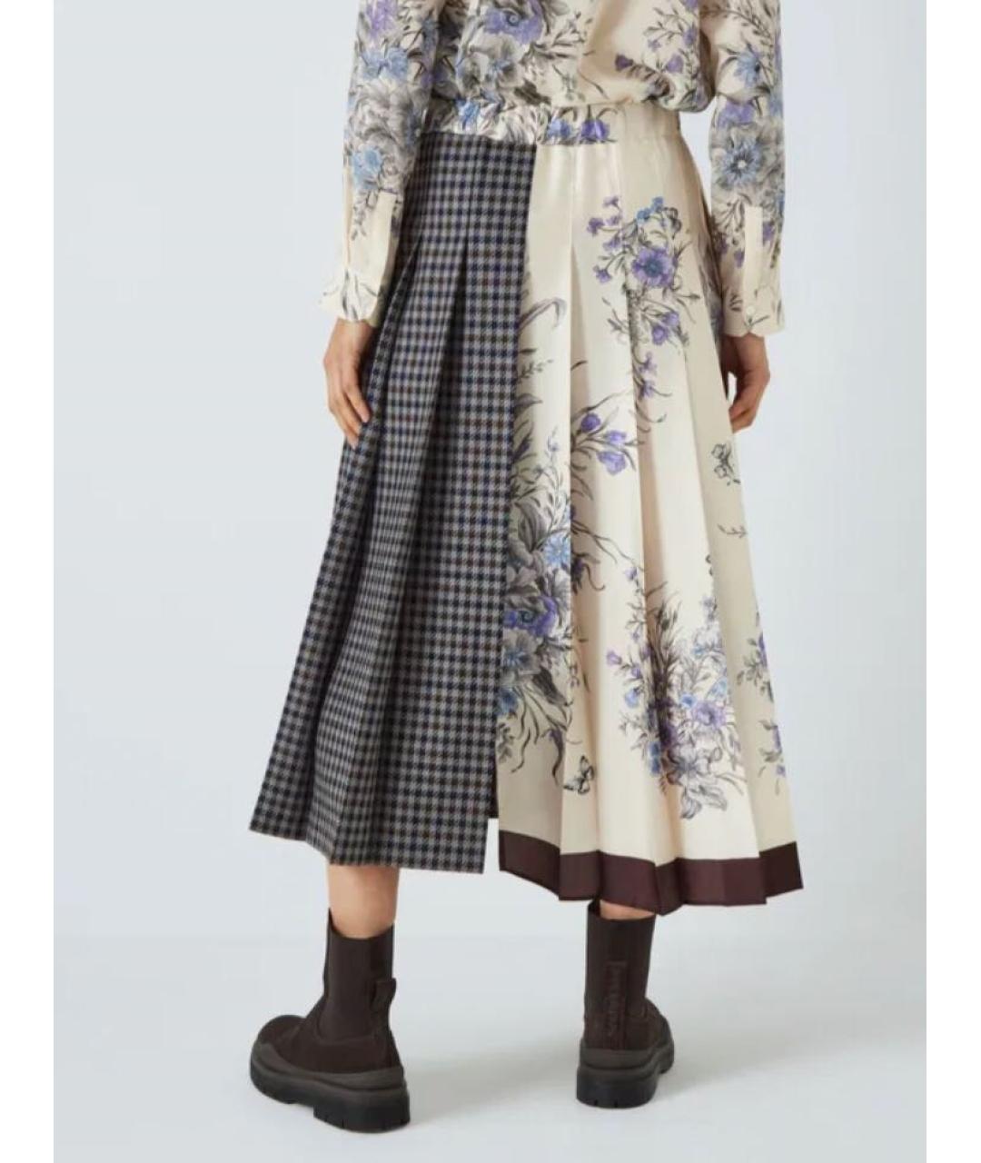 WEEKEND MAX MARA Мульти юбка миди, фото 3