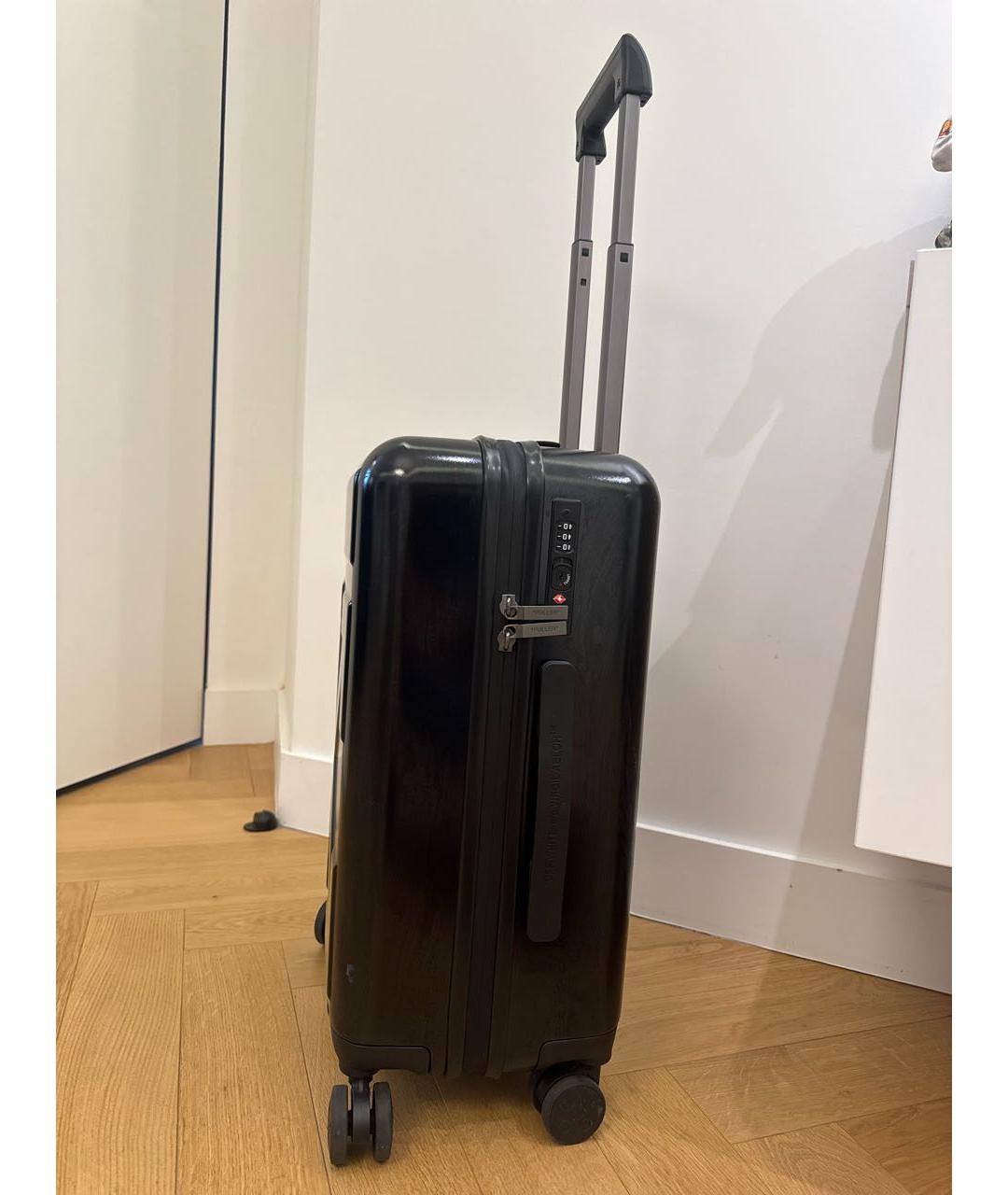 OFF-WHITE Черный чемодан, фото 2