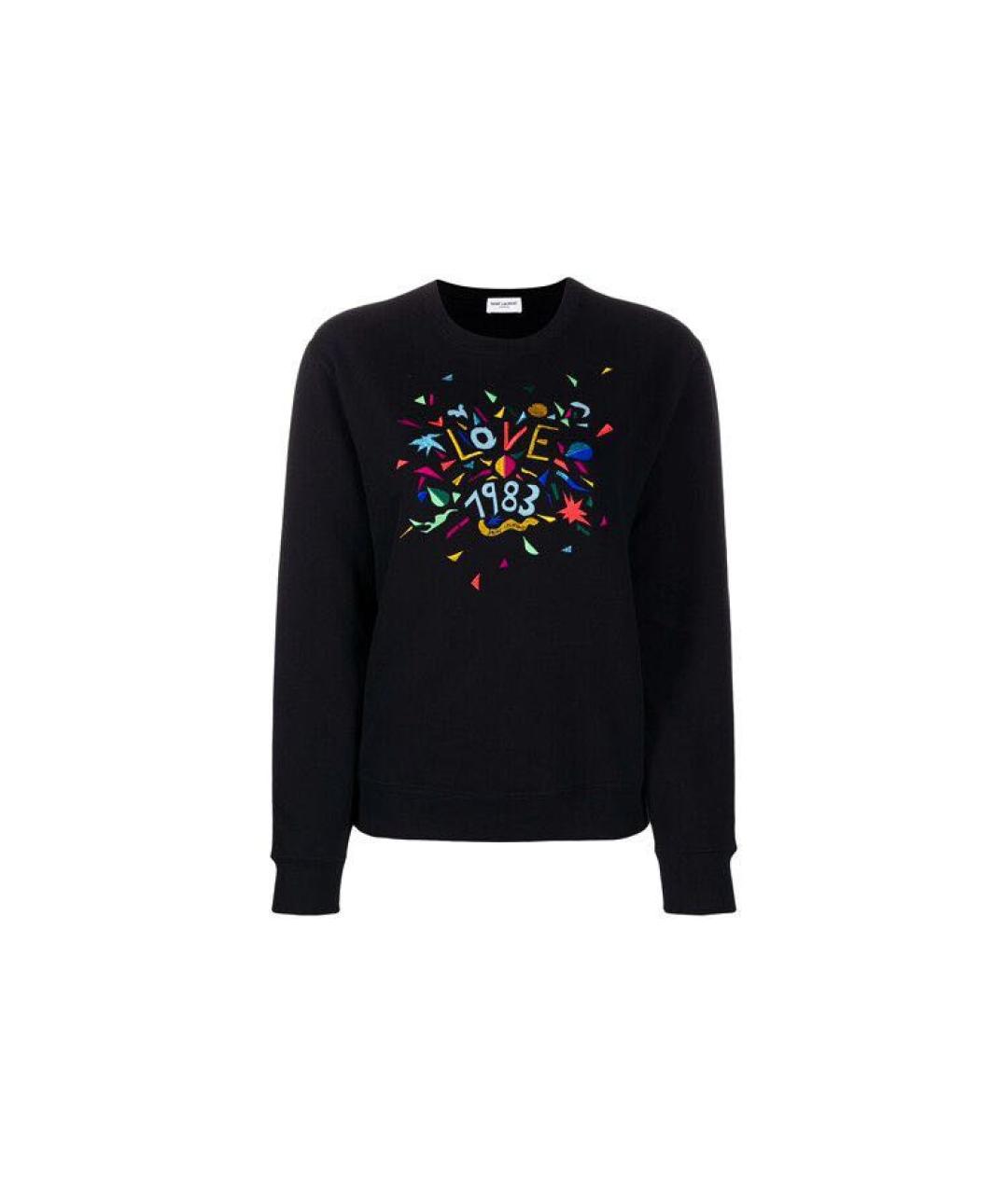 SAINT LAURENT Черный джемпер / свитер, фото 3