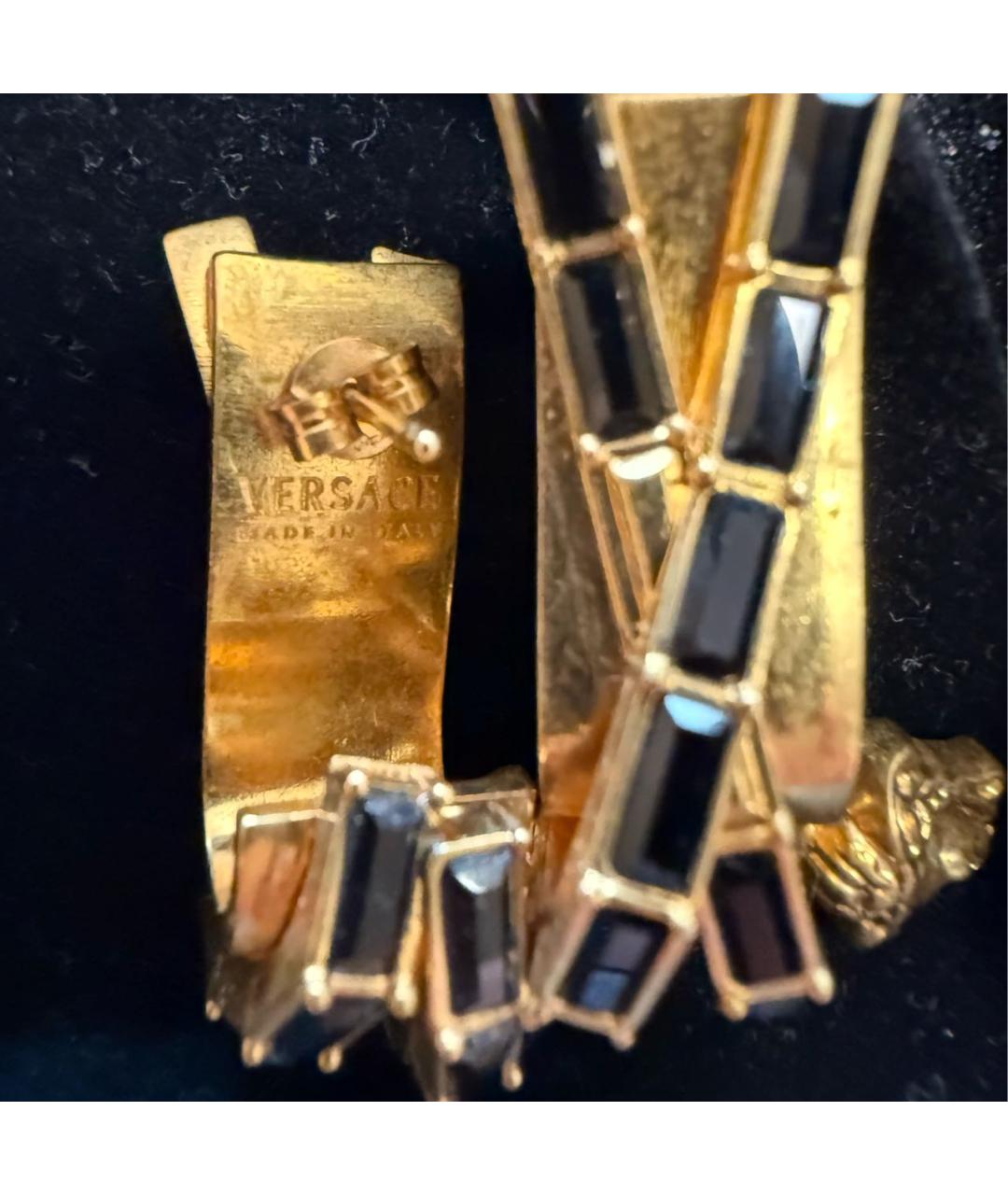 VERSACE Латунные серьги, фото 4