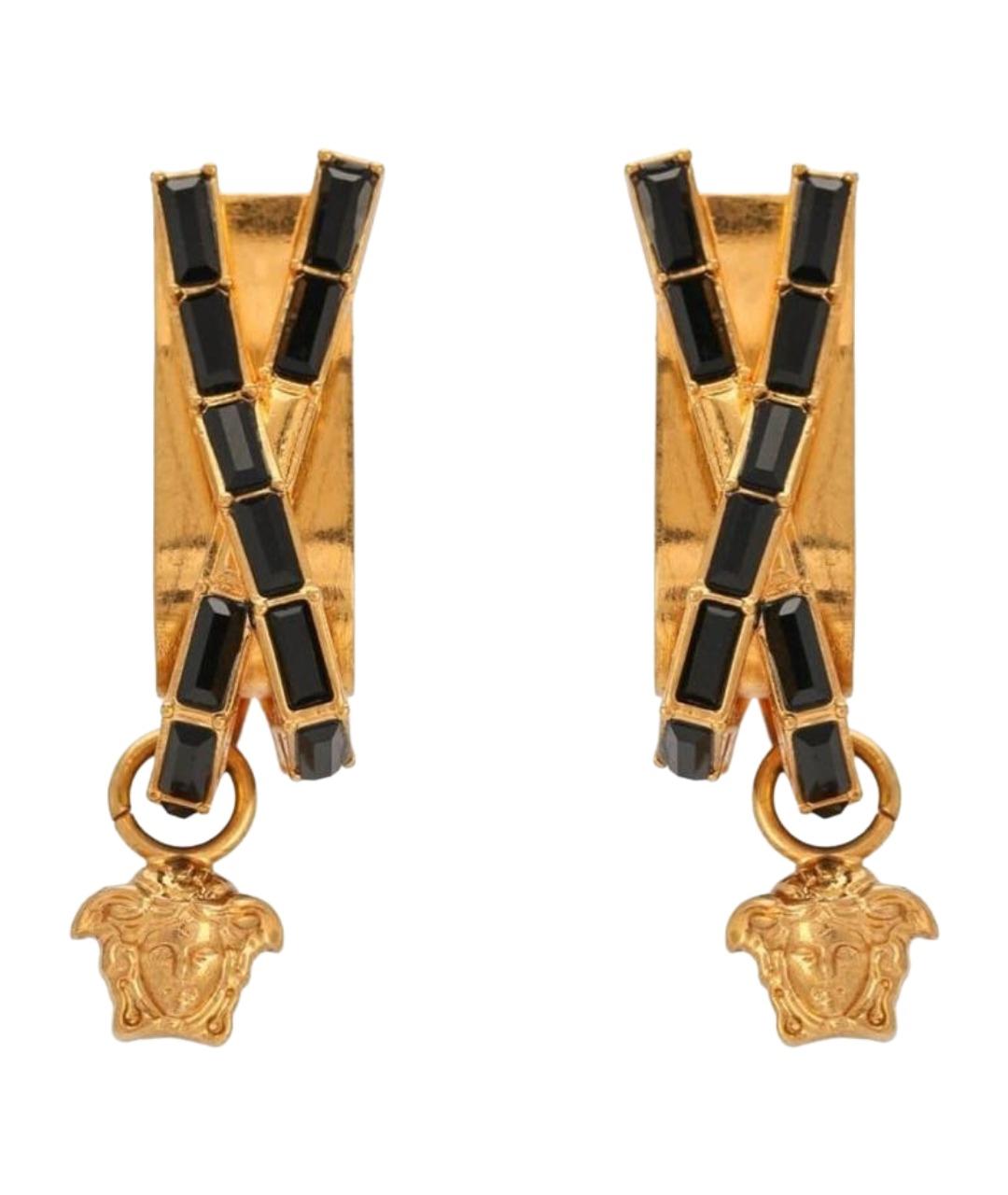 VERSACE Латунные серьги, фото 1