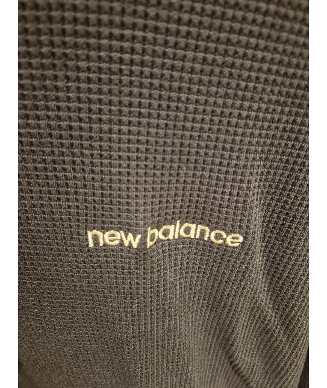 NEW BALANCE Антрацитовое полиэстеровое повседневное платье, фото 9