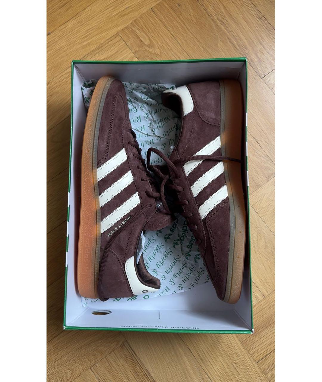ADIDAS Коричневые низкие кроссовки / кеды, фото 3