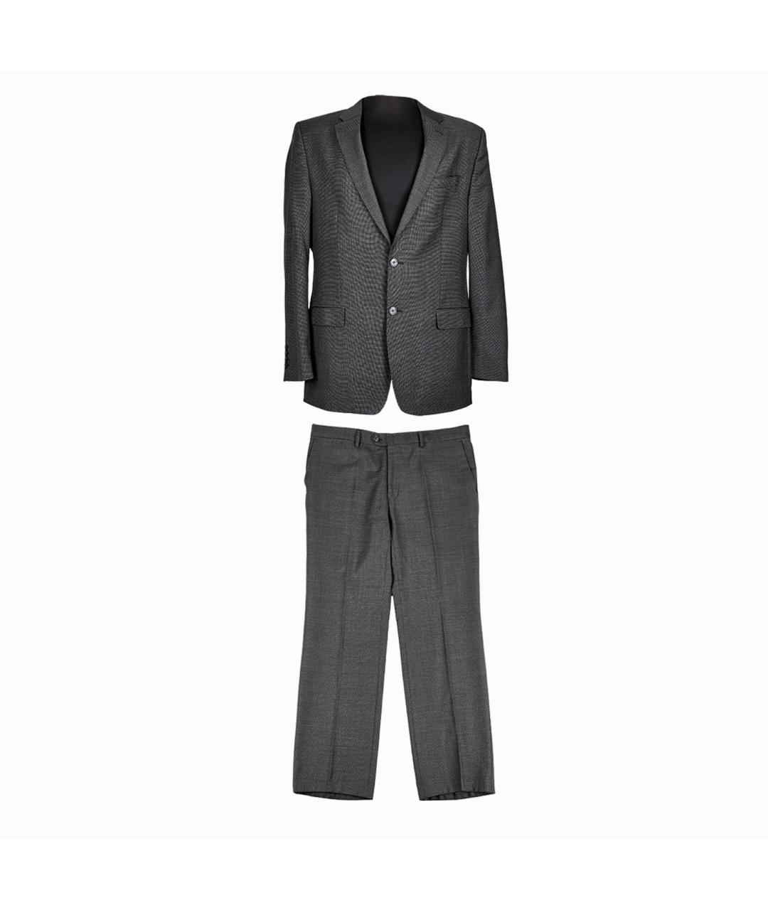 VERSACE COLLECTION Серый классический костюм, фото 1