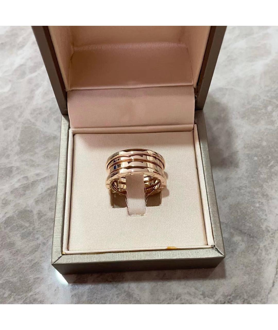 BVLGARI Розовое кольцо из розового золота, фото 4