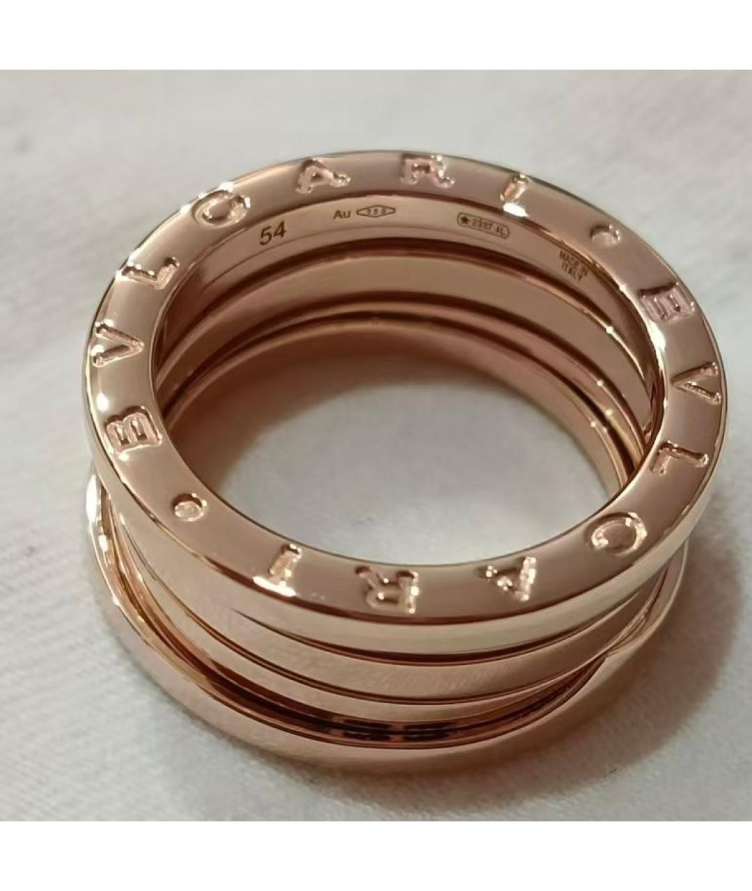 BVLGARI Розовое кольцо из розового золота, фото 3