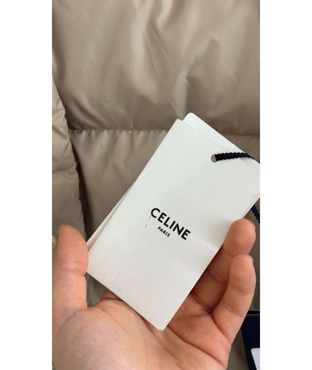 CELINE Бежевый жилет, фото 7