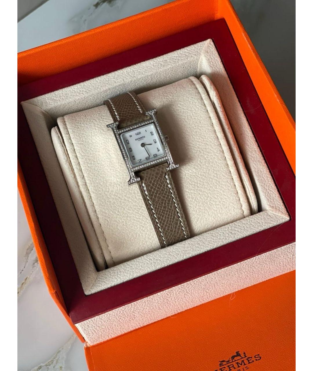 HERMES Часы из белого золота, фото 2