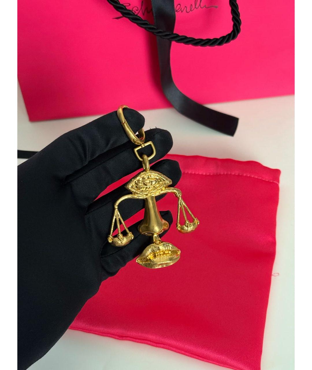 SCHIAPARELLI Золотой брелок, фото 2