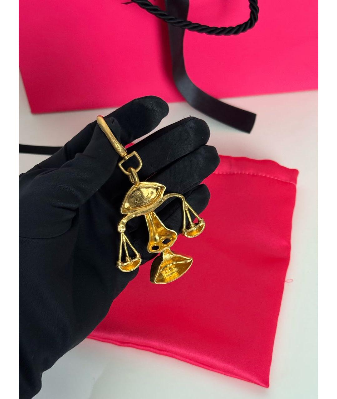 SCHIAPARELLI Золотой брелок, фото 3