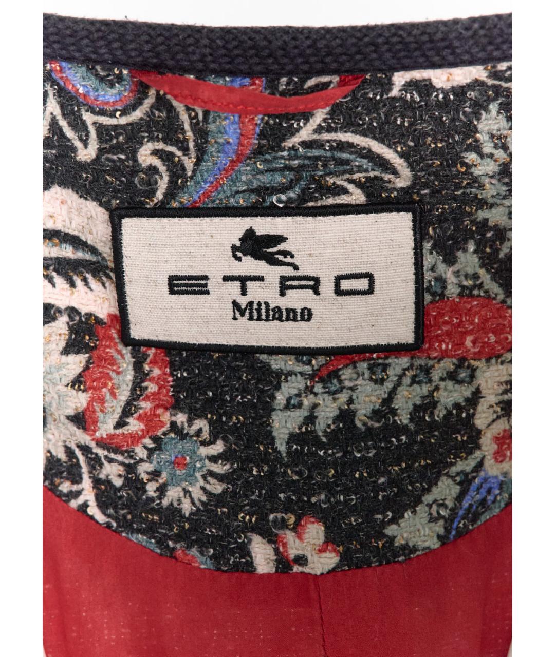 ETRO Мульти хлопковое пальто, фото 3