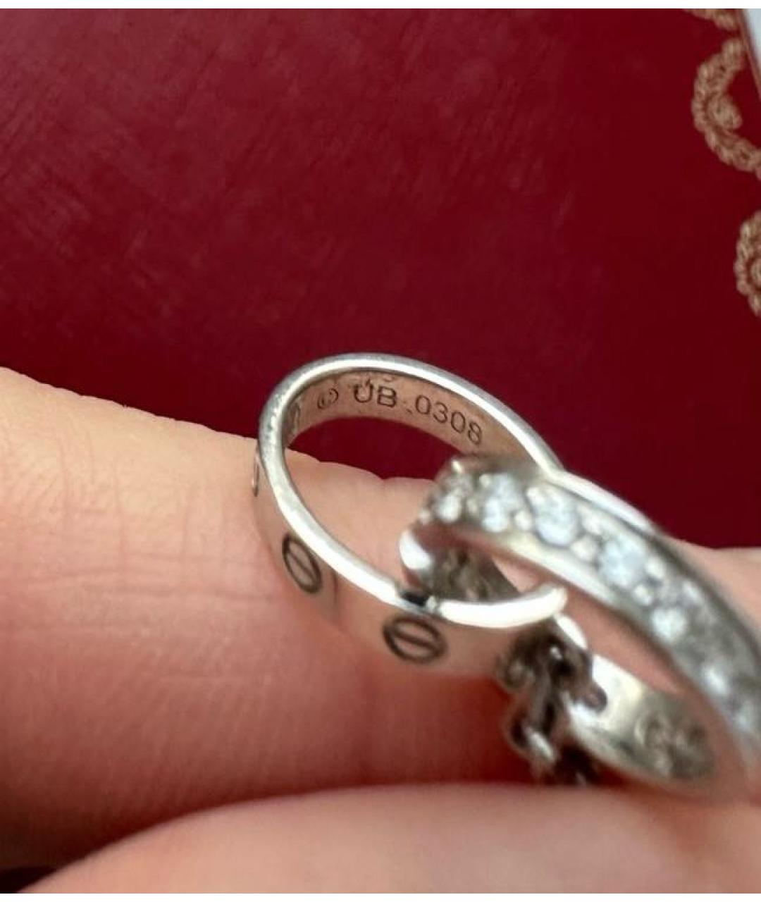 CARTIER Белая подвеска из белого золота, фото 6