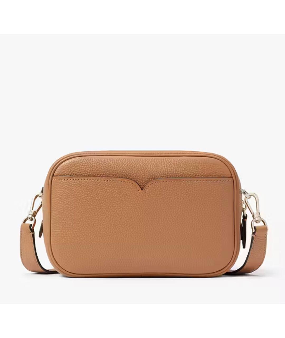 KATE SPADE Коричневая кожаная сумка через плечо, фото 5