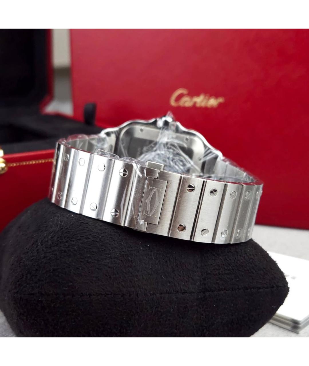CARTIER Серебряные металлические часы, фото 4