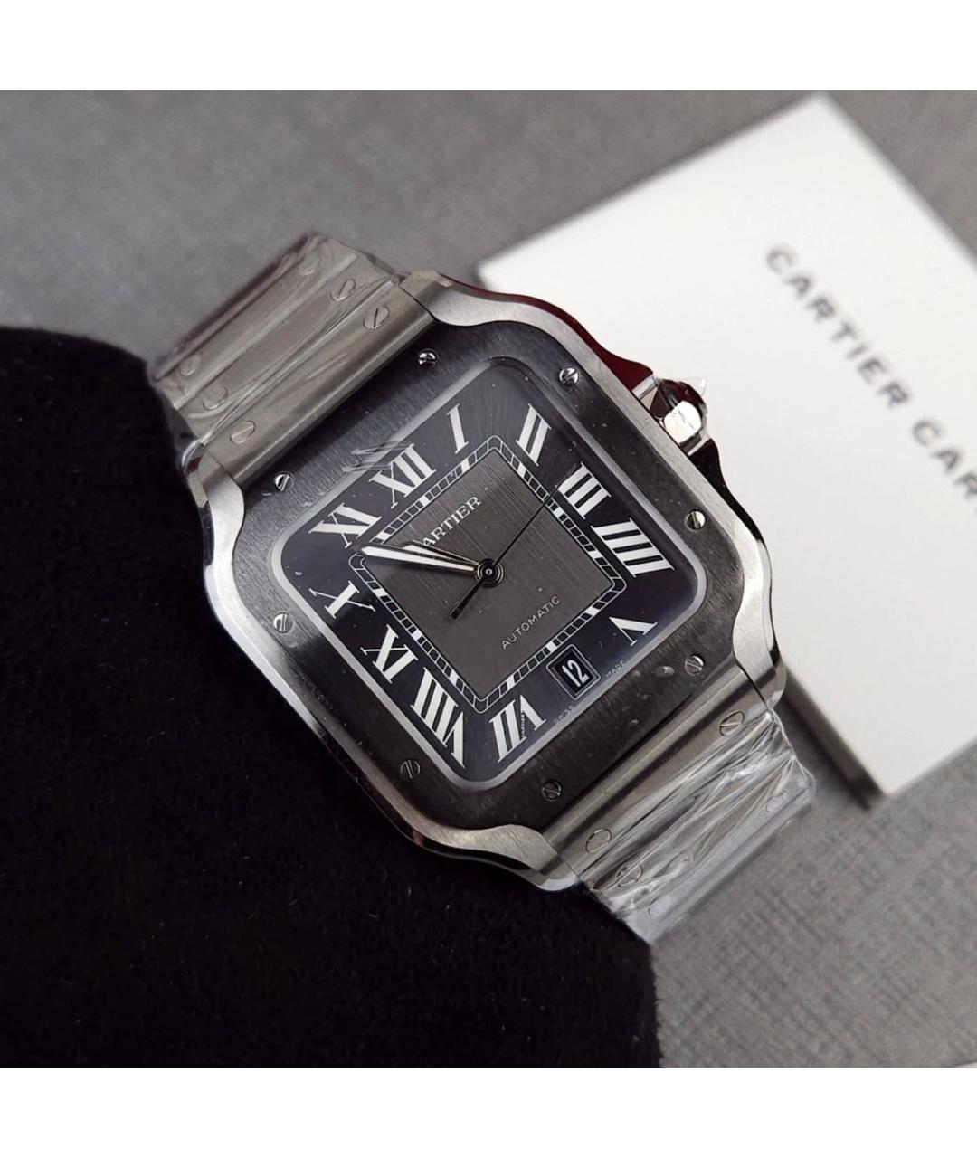 CARTIER Серебряные металлические часы, фото 7