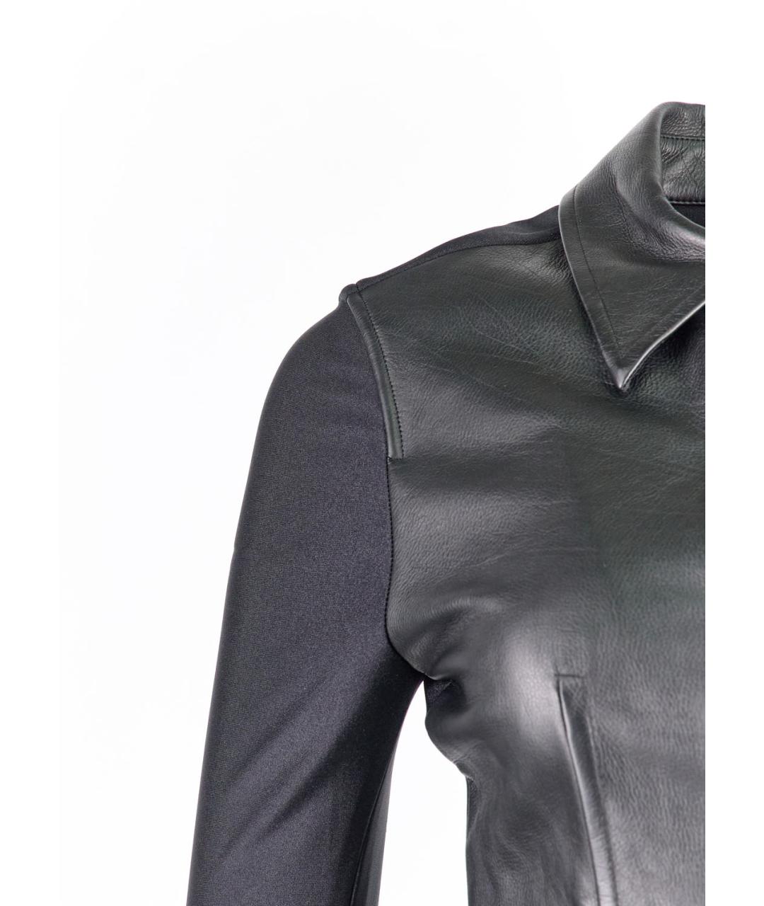 ALEXANDER WANG Черная кожаная рубашка, фото 5