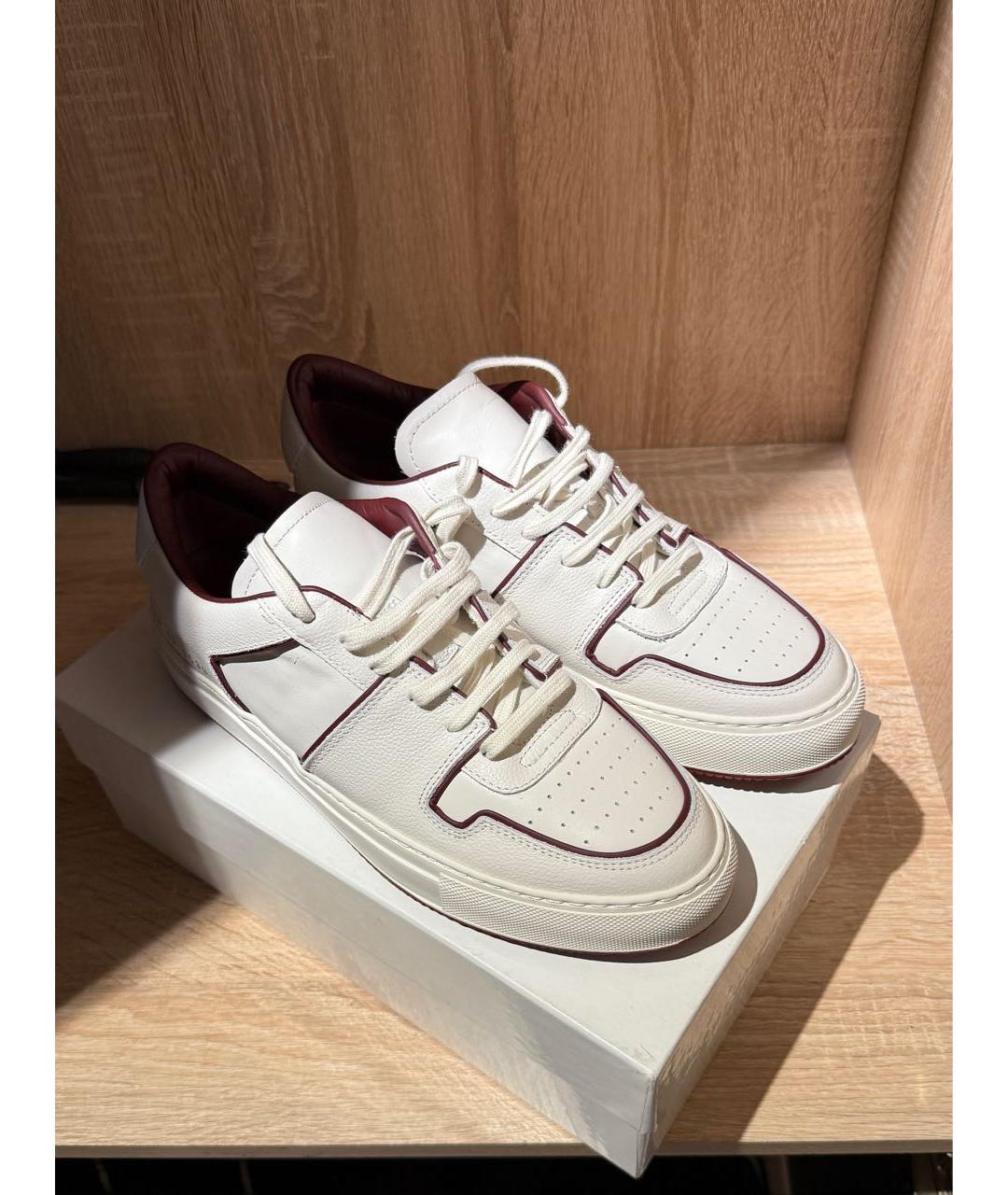 COMMON PROJECTS Белые кожаные кеды, фото 3