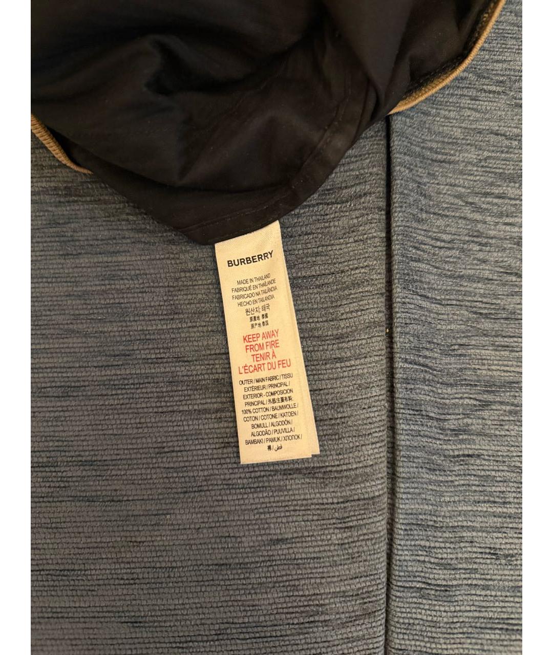 BURBERRY Черные хлопковые брюки и шорты, фото 5