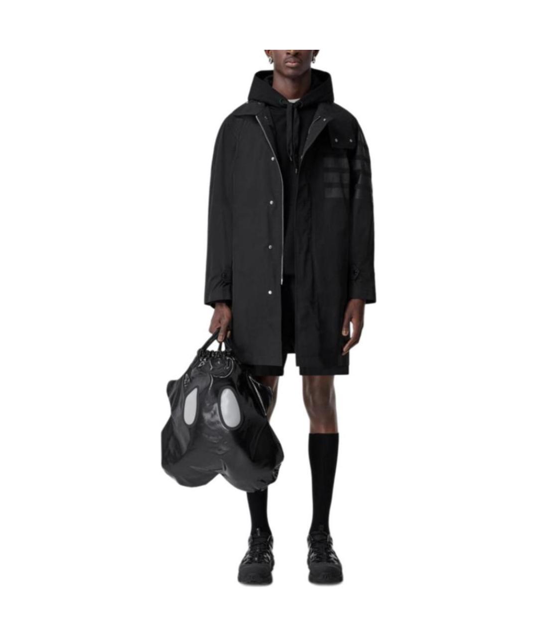 BURBERRY Черный тренч / плащ, фото 2