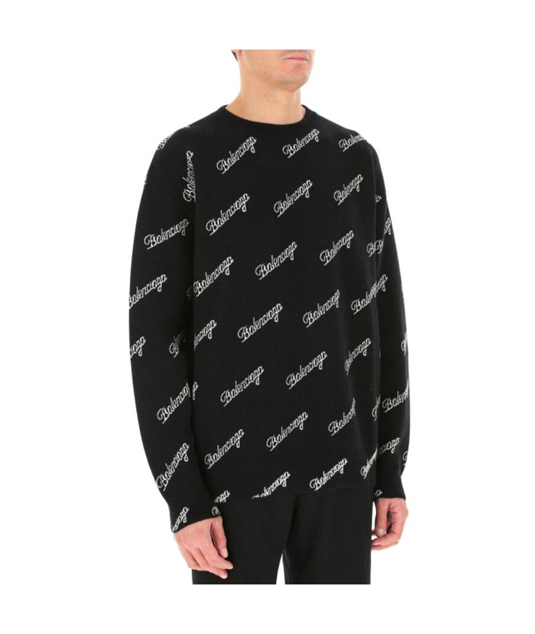 BALENCIAGA Черный джемпер / свитер, фото 6