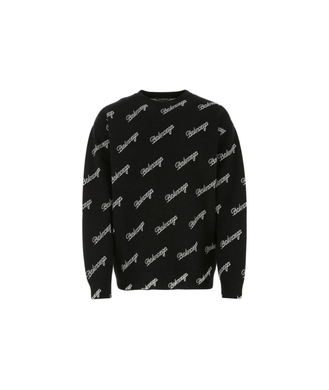 BALENCIAGA Черный джемпер / свитер, фото 1