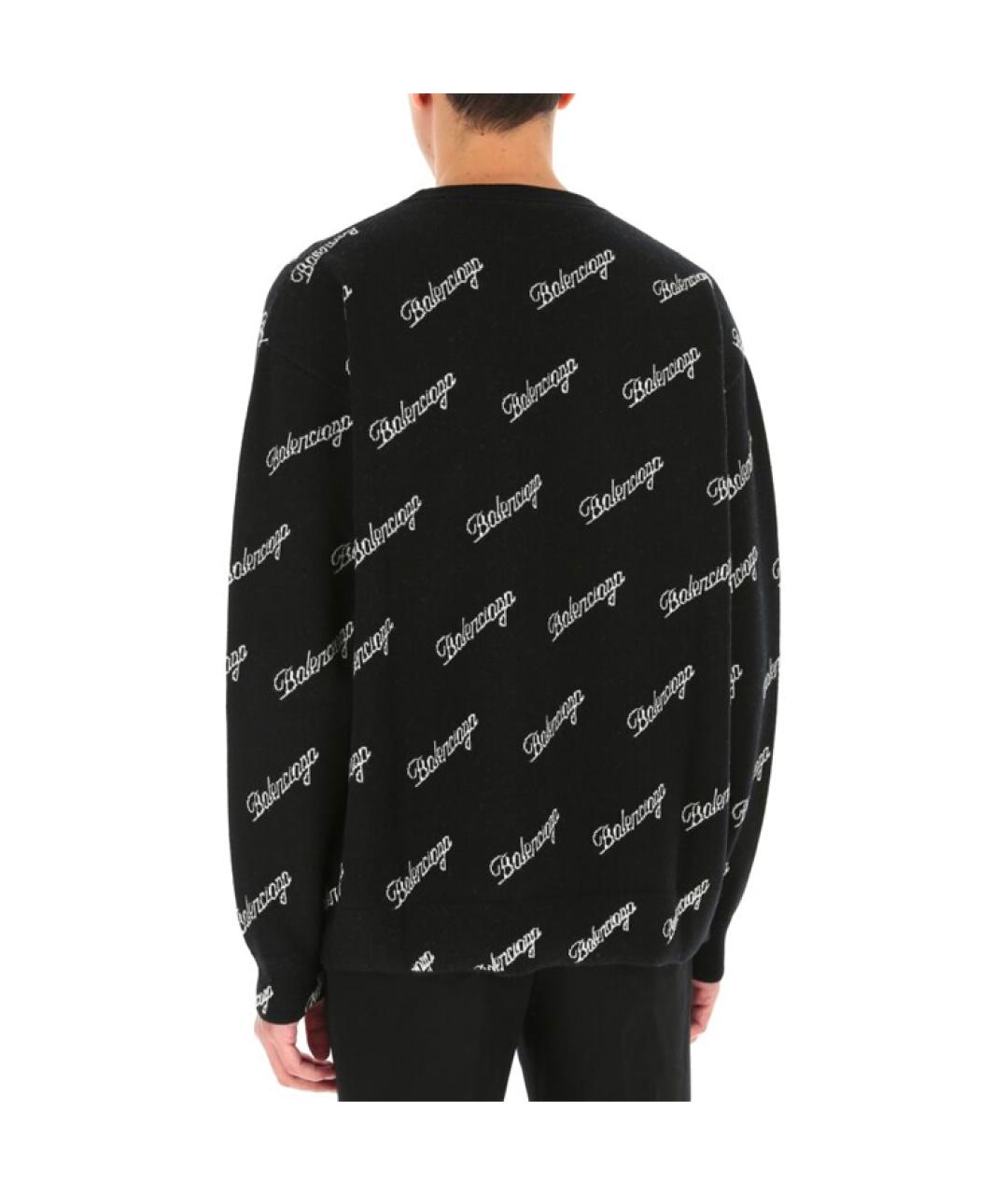BALENCIAGA Черный джемпер / свитер, фото 5