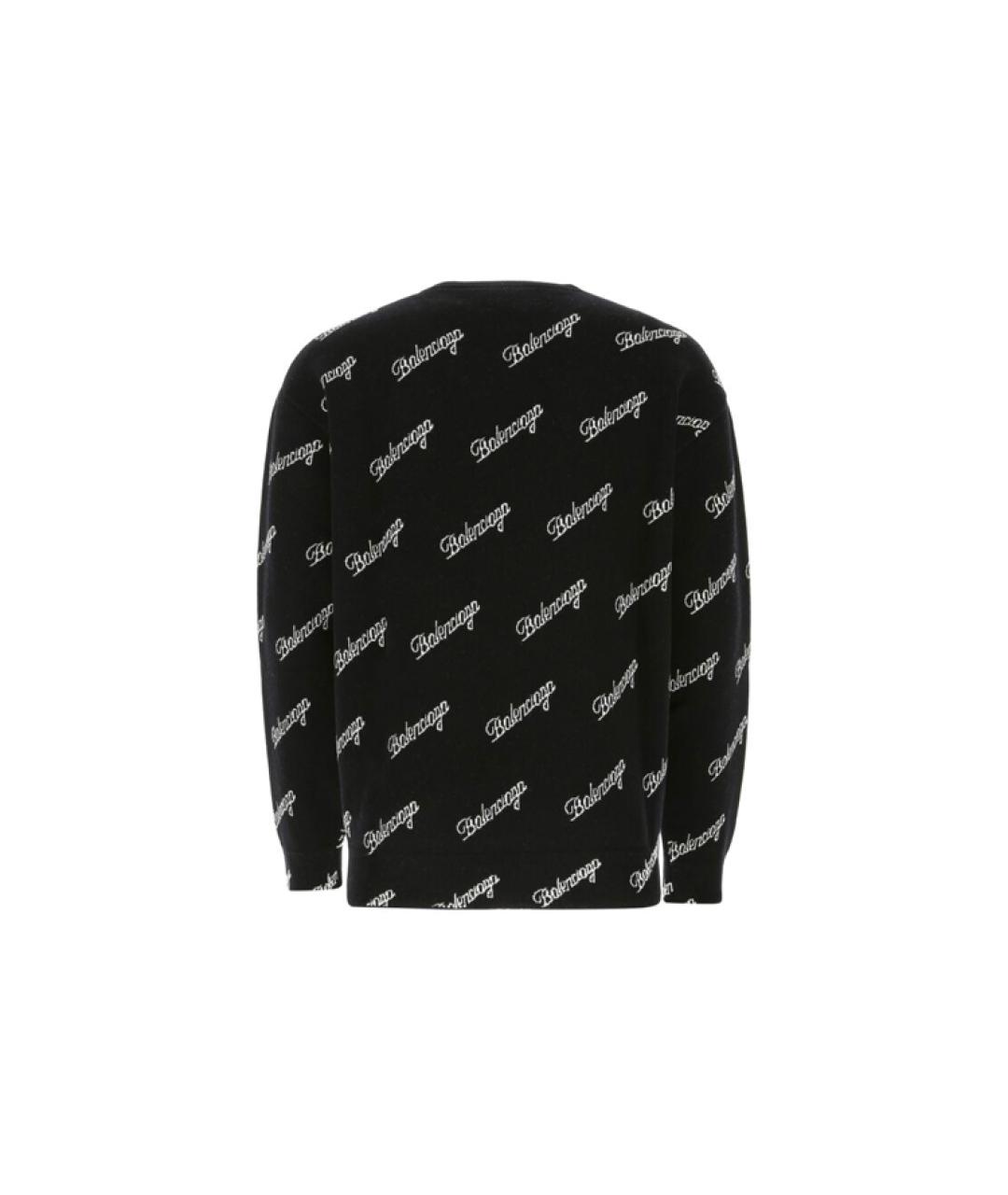 BALENCIAGA Черный джемпер / свитер, фото 2