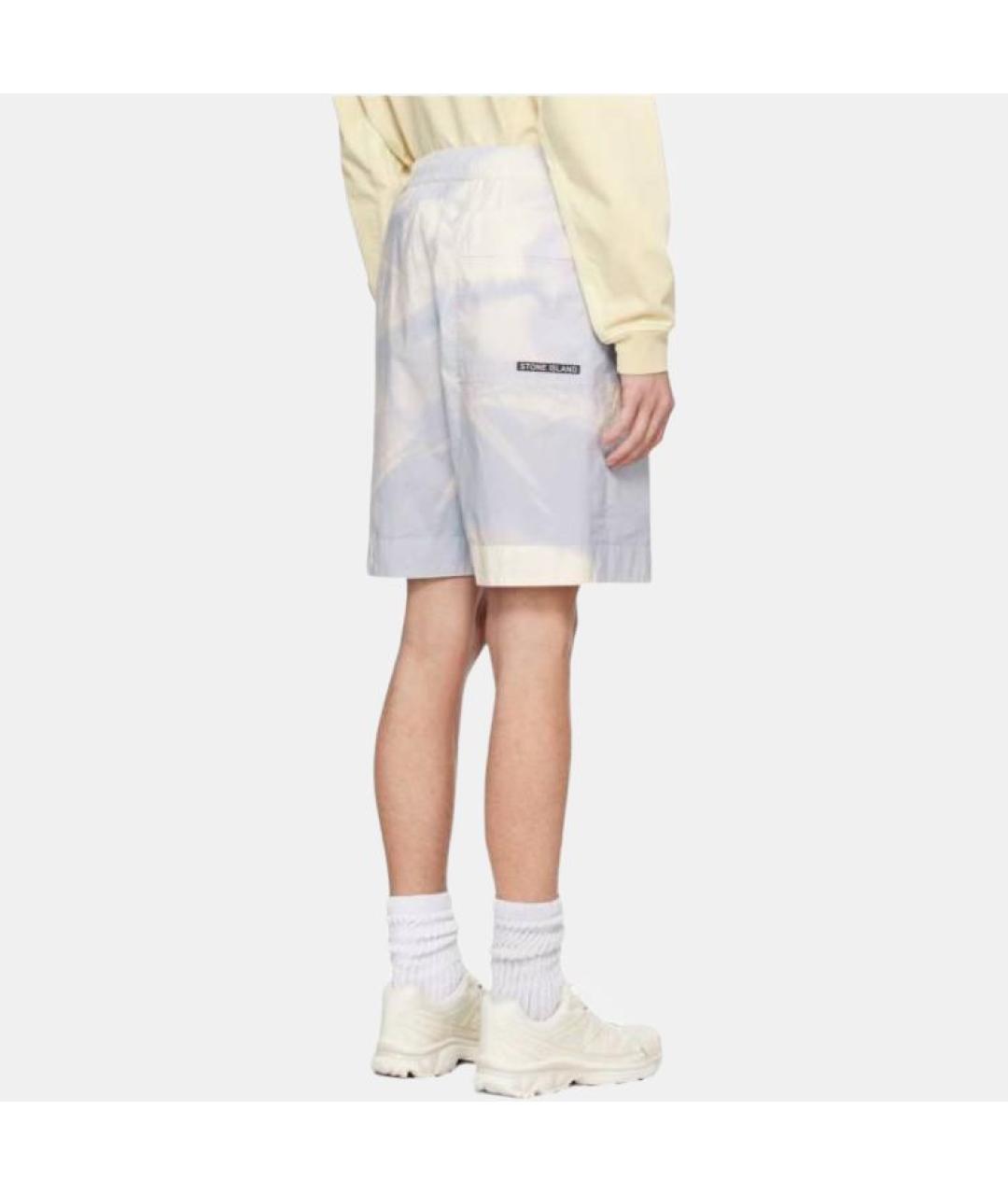 STONE ISLAND Синие шорты, фото 5