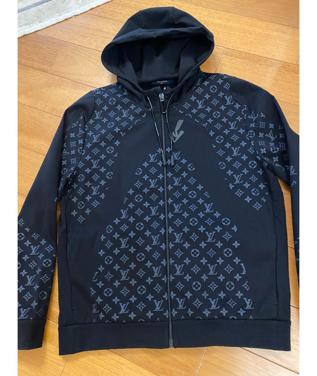 LOUIS VUITTON Черная полиамидовая куртка, фото 3