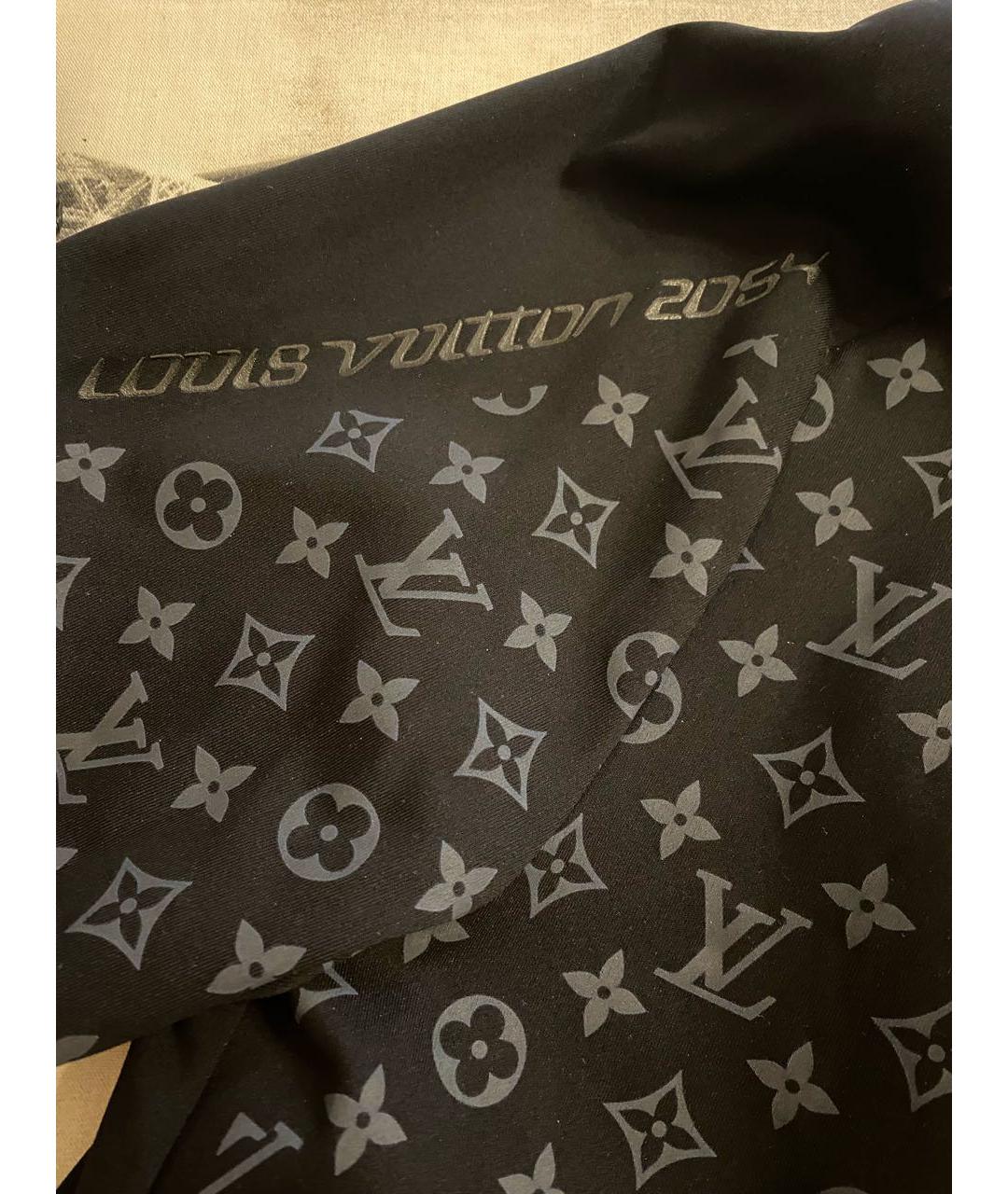 LOUIS VUITTON Черная полиамидовая куртка, фото 5
