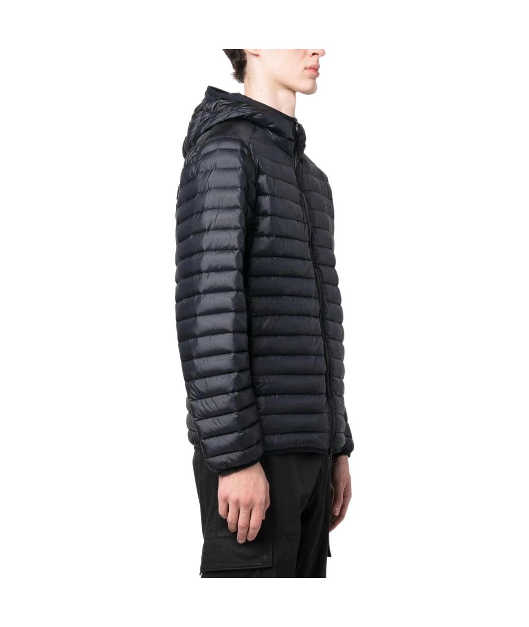 STONE ISLAND Черная куртка, фото 4