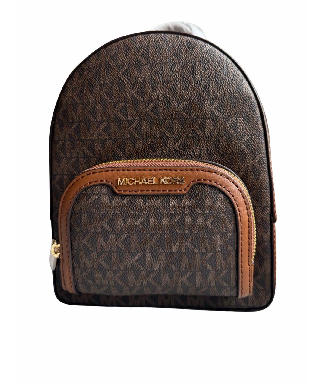 MICHAEL KORS Коричневый рюкзак, фото 1