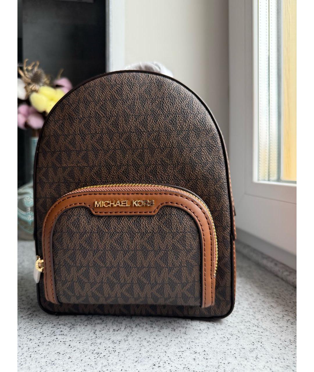 MICHAEL KORS Коричневый рюкзак, фото 5