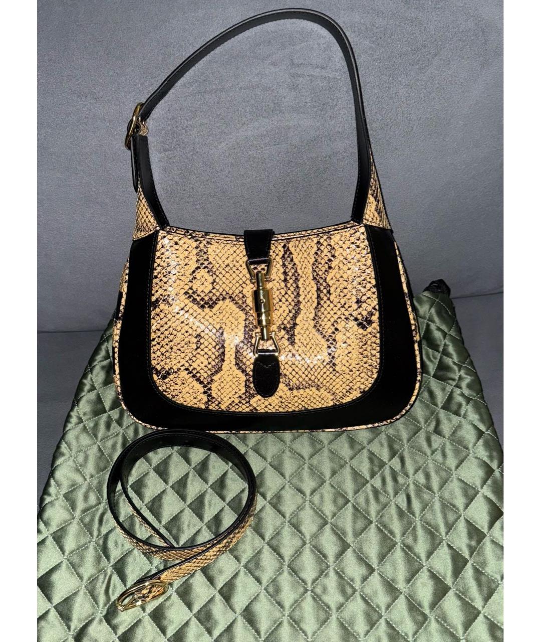 GUCCI Мульти кожаная сумка с короткими ручками, фото 7