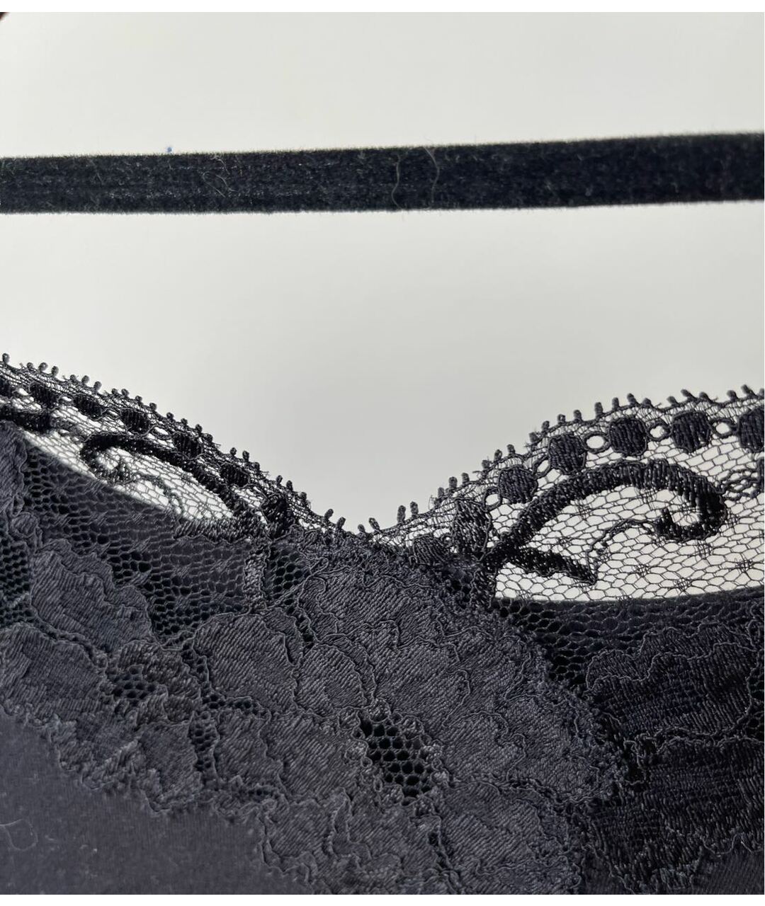 LA PERLA Черная хлопко-эластановая водолазка, фото 2