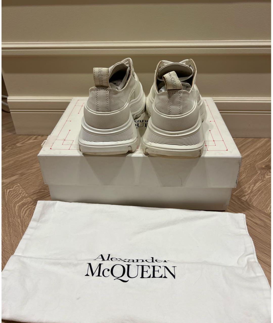 ALEXANDER MCQUEEN Белые резиновые кроссовки, фото 5