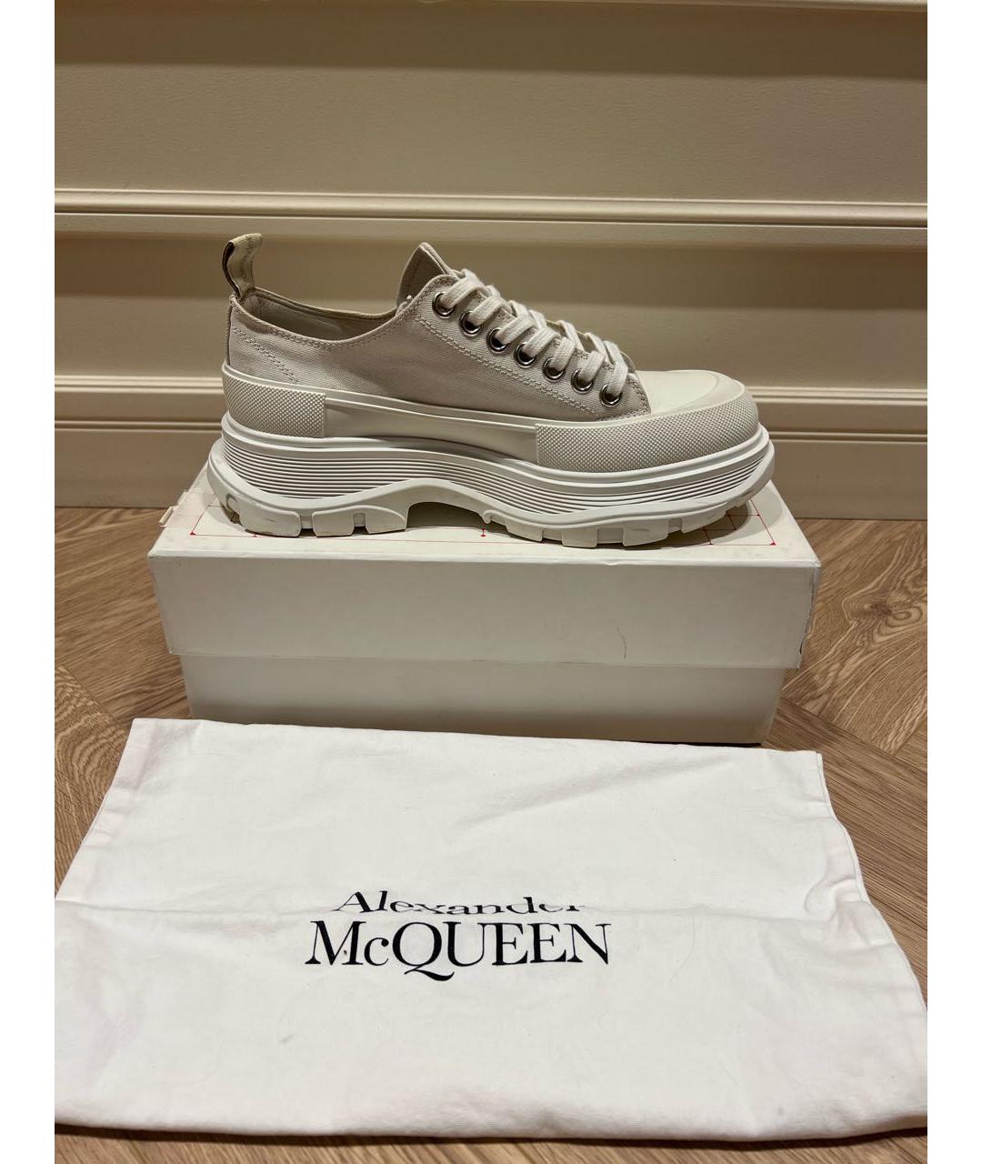 ALEXANDER MCQUEEN Белые резиновые кроссовки, фото 9
