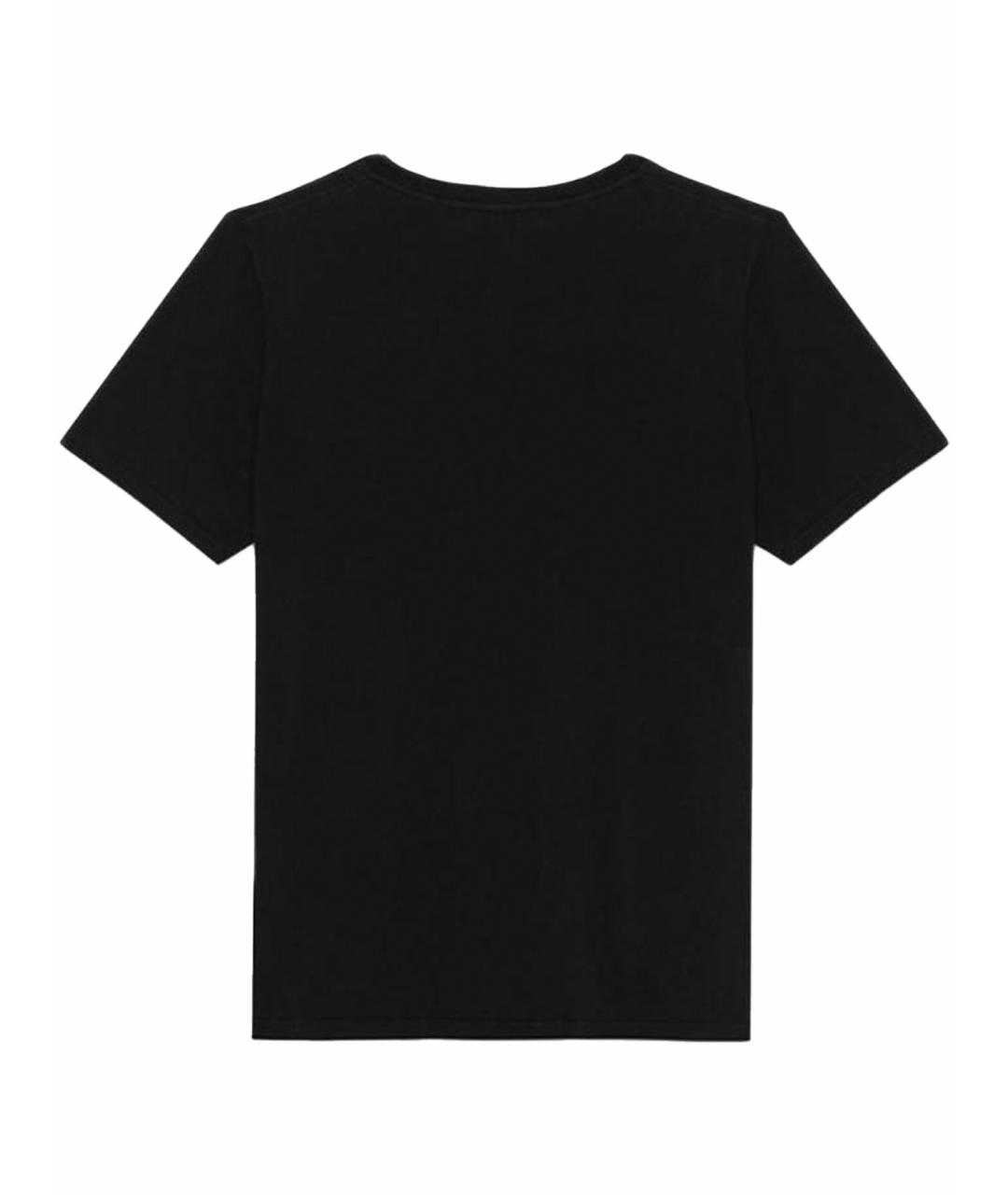 SAINT LAURENT Черная футболка, фото 4