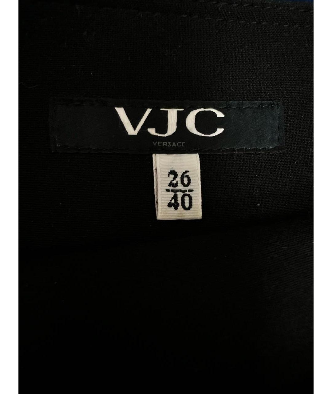 VERSACE JEANS COUTURE Черная шерстяная юбка миди, фото 4