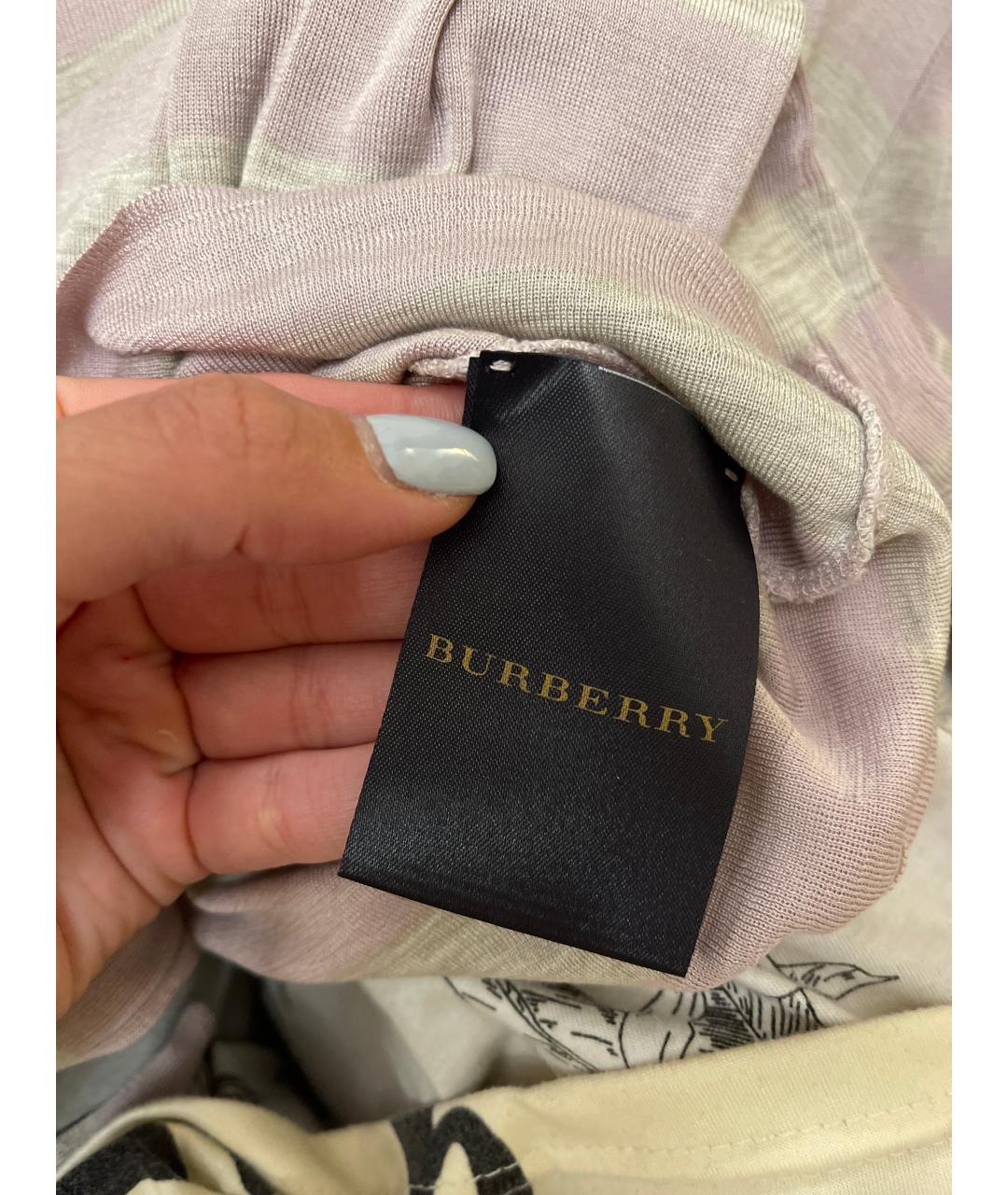BURBERRY Шелковый джемпер / свитер, фото 5