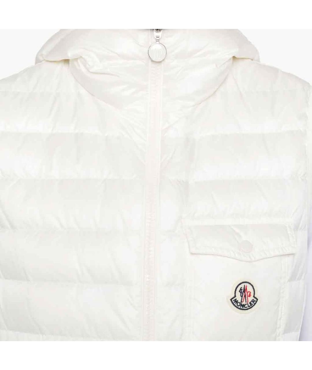 MONCLER Белый жилет, фото 2