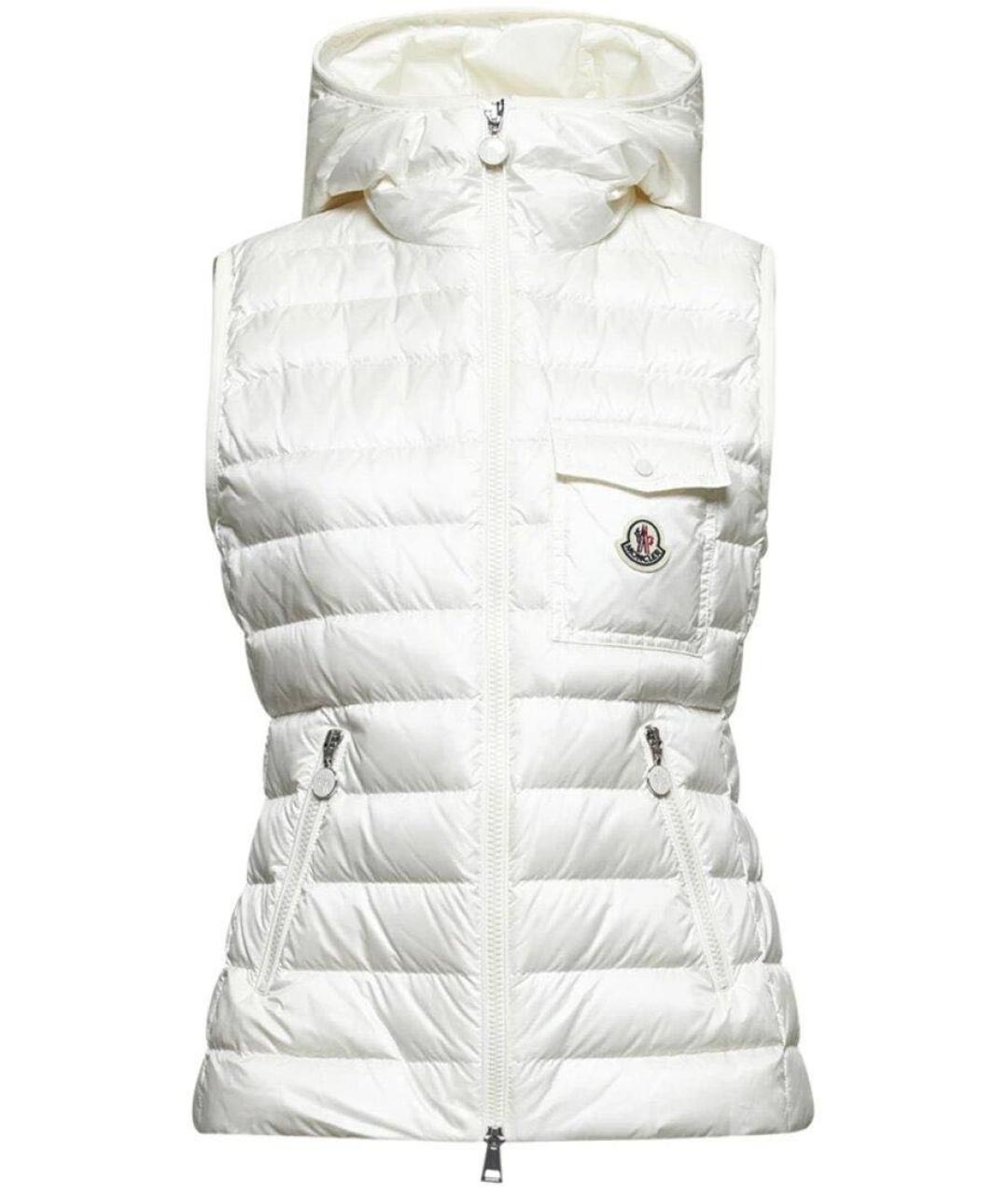 MONCLER Белый жилет, фото 3