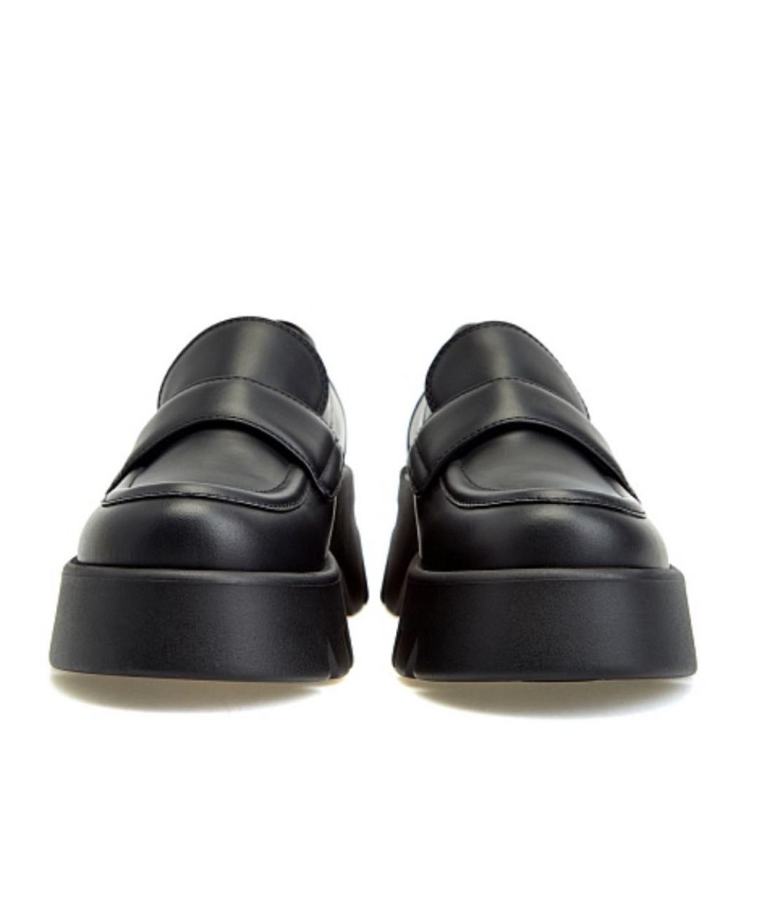 GIANVITO ROSSI Черные кожаные лоферы, фото 2